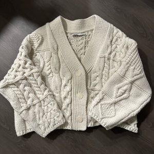 Zara Cable Knit Sweater
